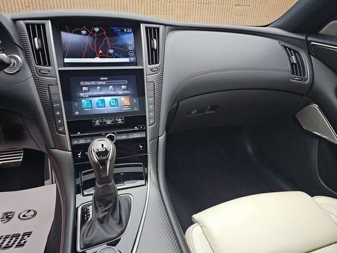 Used 2023 INFINITI Q50 Red Sport 400 w/ Black Opal Edition image 3