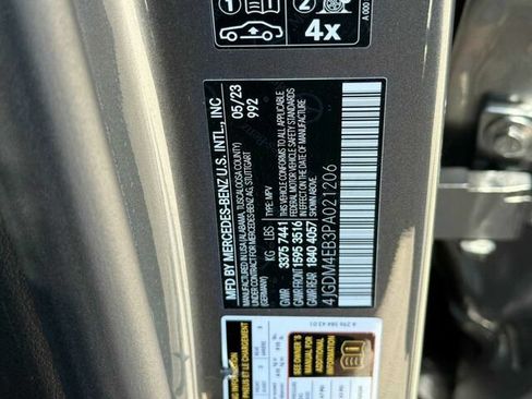 Certified 2023 Mercedes-Benz EQS 580 4MATIC SUV image 38