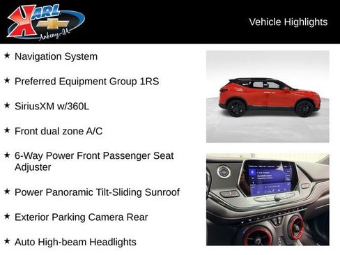 Certified 2022 Chevrolet Blazer RS AWD/4WD image 2