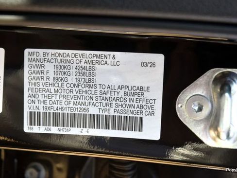 New 2026 Honda Civic Sport Touring image 19