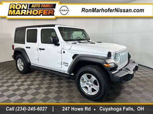 Used 2021 Jeep Wrangler Unlimited Sport image 1