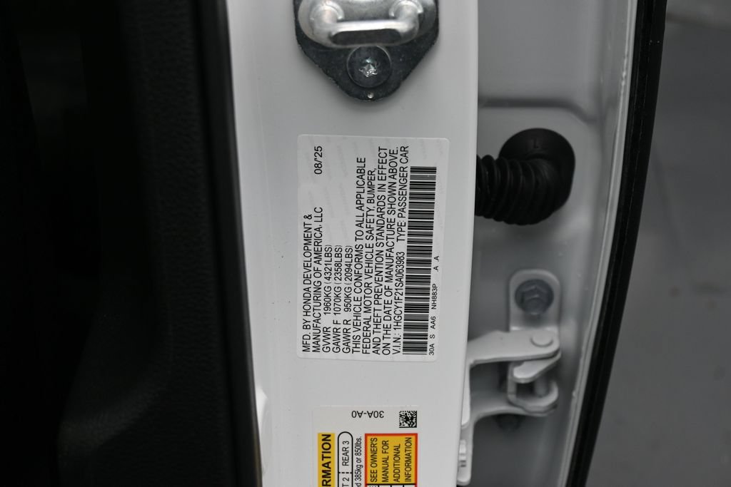 New 2025 Honda Accord LX image 22