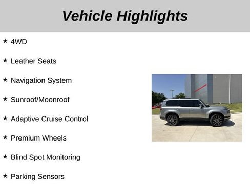 Used 2025 Lexus GX 550 w/ Accessory Package (2T) AWD/4WD image 5