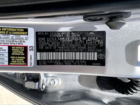 Used 2020 Toyota Camry XSE FWD image 32