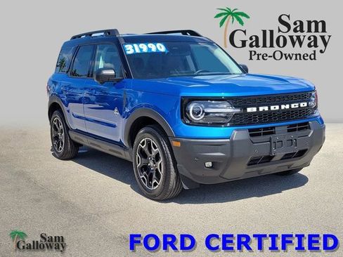 Certified 2025 Ford Bronco Sport Outer Banks w/ Outer Banks Tech Package+ AWD/4WD image 1