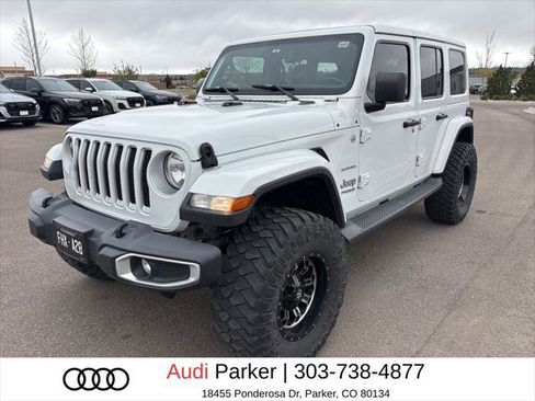 Used 2019 Jeep Wrangler Unlimited Sahara AWD/4WD image 1