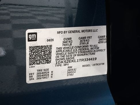 Used 2026 GMC Yukon Denali Ultimate w/ LPO, Illumination Package AWD/4WD image 40