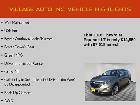 Used 2018 Chevrolet Equinox LT image 7