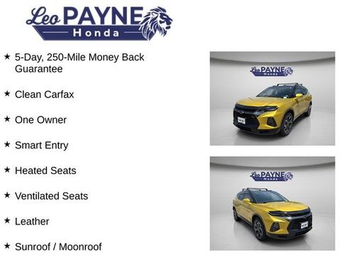Used 2022 Chevrolet Blazer RS w/ Enhanced Convenience Package AWD/4WD image 6