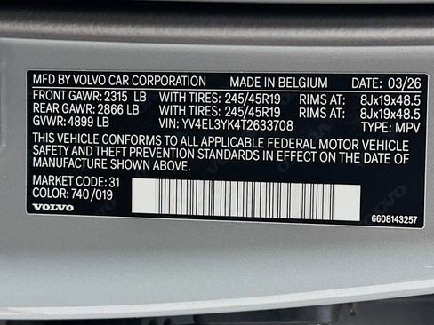 New 2026 Volvo EX30 Plus w/ Climate Package RWD image 28