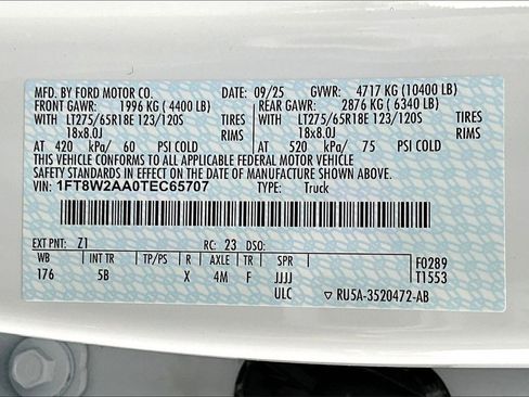 New 2026 Ford F250 Lariat image 8