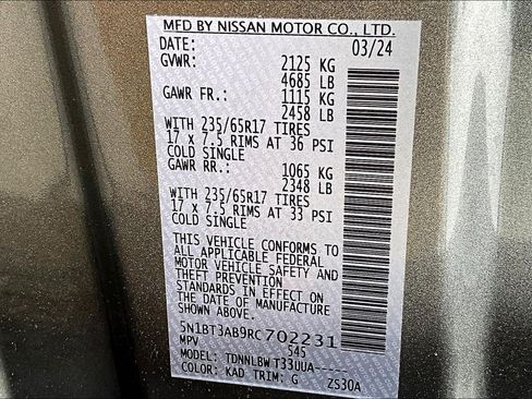 Used 2024 Nissan Rogue S AWD/4WD image 11