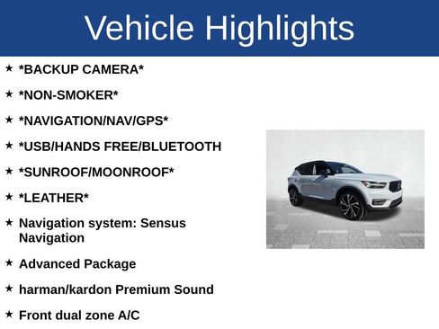 Certified 2021 Volvo XC40 T5 R-Design w/ Advanced Package image 4