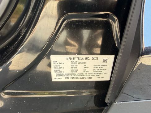 Used 2022 Tesla Model X AWD/4WD image 23