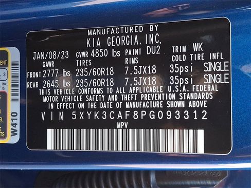 Used 2023 Kia Sportage EX image 27