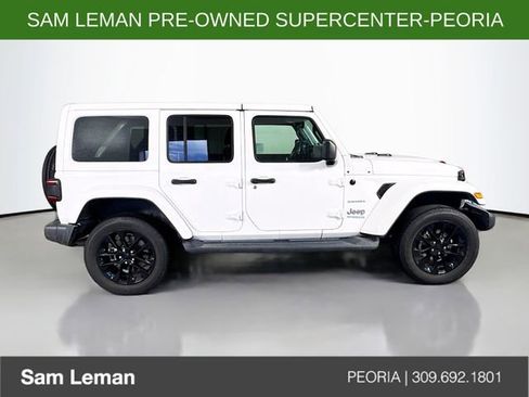 Used 2022 Jeep Wrangler Unlimited Sahara 4xe w/ Cold Weather Group image 8