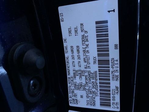Used 2023 Toyota Tundra SR5 w/ TRD Sport Premium Package AWD/4WD image 28