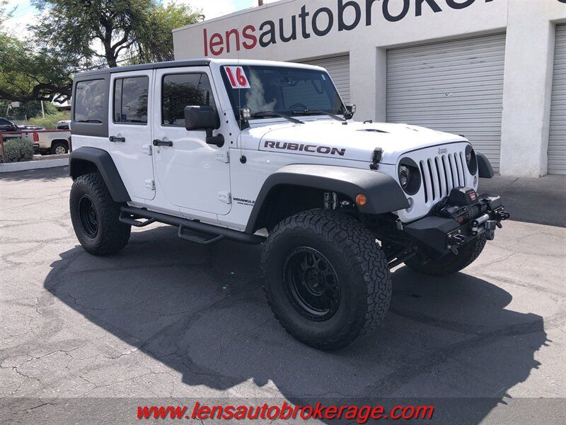 Used 2016 Jeep Wrangler Unlimited Rubicon AWD/4WD image 6