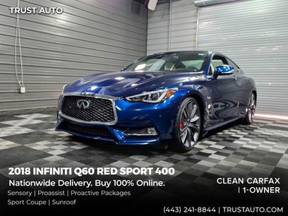 Used 2018 INFINITI Q60 Red Sport 400 w/ Pro Active Package