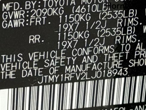 Used 2020 Toyota RAV4 Limited w/ Limited Grade Weather Package FWD image 36