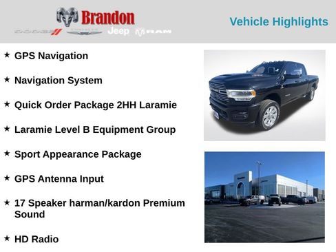 Used 2024 RAM 3500 Laramie w/ Sport Appearance Package image 5