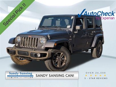 Used 2016 Jeep Wrangler Unlimited Sahara