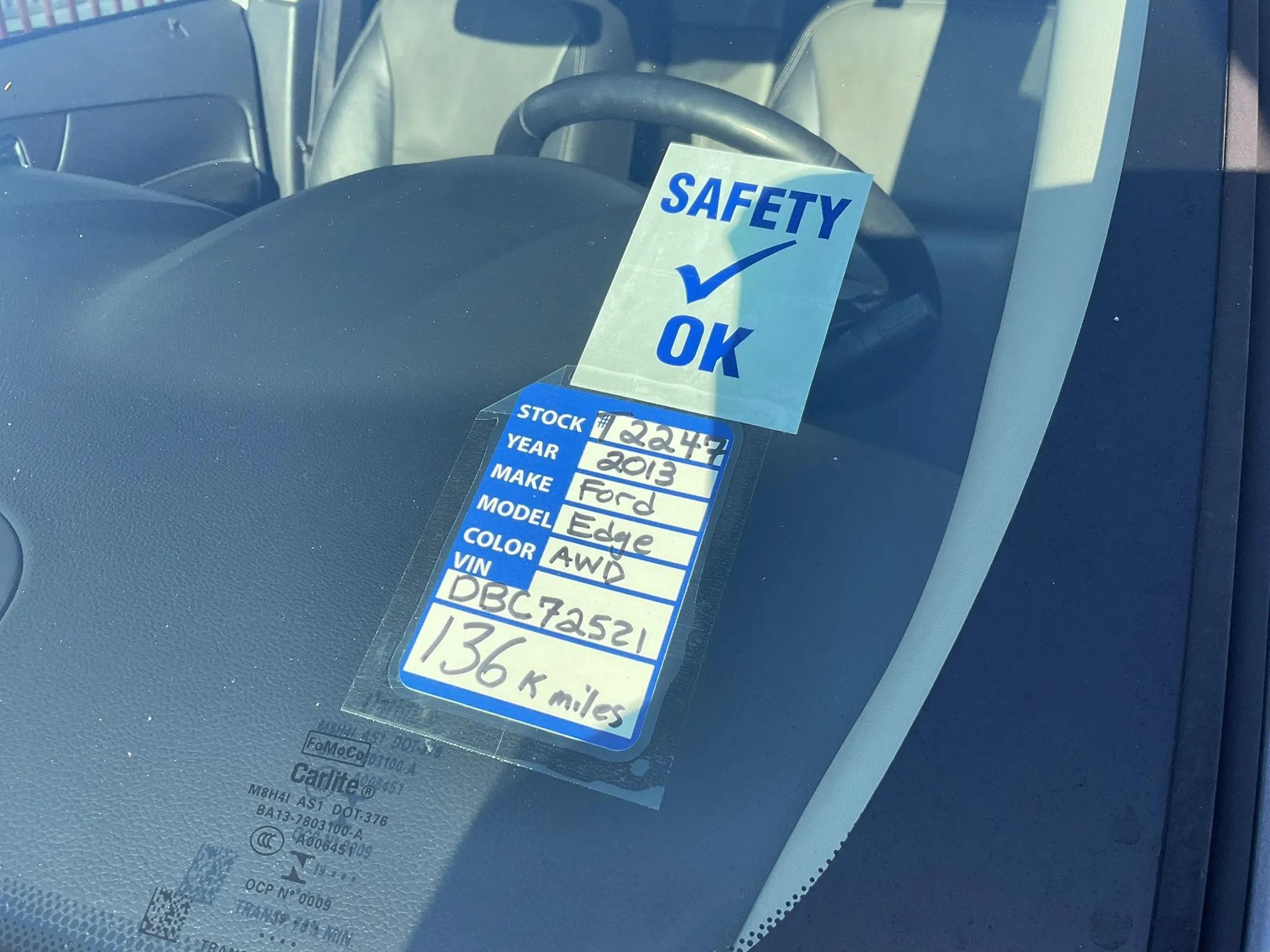 Used 2013 Ford Edge Sport w/ Driver Entry Pkg AWD/4WD image 14