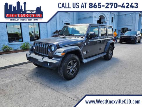 Used 2018 Jeep Wrangler Unlimited Sport S AWD/4WD image 1