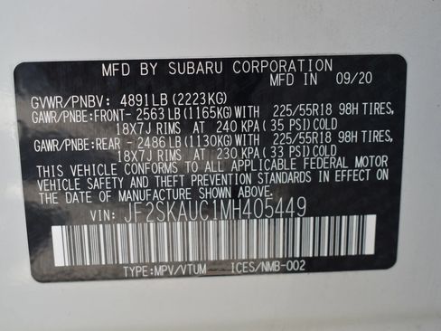 Used 2021 Subaru Forester Limited AWD/4WD image 34