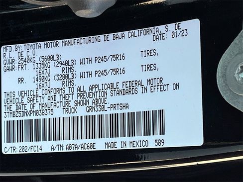 Used 2023 Toyota Tacoma SR5 image 28