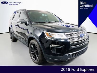Certified 2018 Ford Explorer XLT w/ Equipment Group 202A