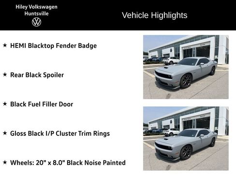 Used 2021 Dodge Challenger R/T w/ Blacktop Package RWD image 13