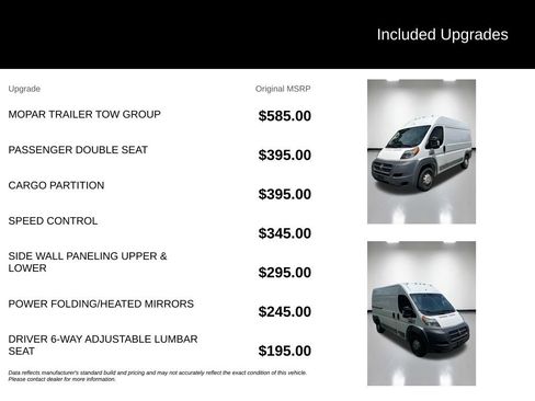 Used 2018 RAM ProMaster 1500 w/ Mopar Trailer Tow Group FWD image 7