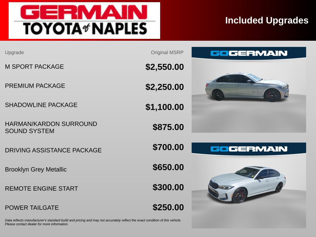 Used 2024 BMW 330i Sedan w/ M Sport Package RWD image 5