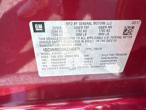 Used 2017 Chevrolet Silverado 1500 LT w/ All Star Edition AWD/4WD image 30