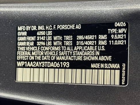 New 2026 Porsche Cayenne AWD/4WD image 28