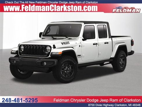 New 2025 Jeep Gladiator Willys image 1