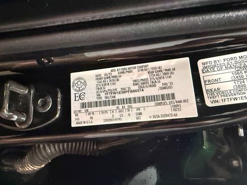 Used 2023 Ford F150 XLT w/ Equipment Group 302A High AWD/4WD image 56