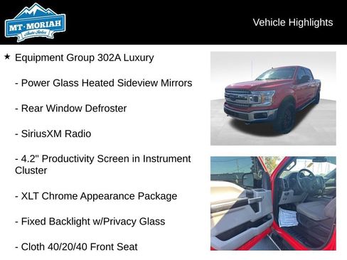 Used 2020 Ford F150 XLT w/ Equipment Group 302A Luxury image 4