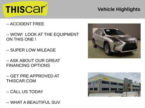 Used 2018 Lexus RX 350L FWD w/ Accessory Package image 9