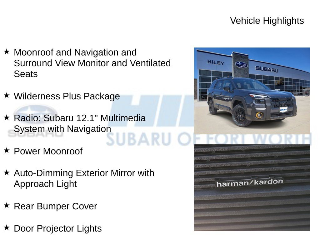 New 2026 Subaru Outback Wilderness w/ Wilderness Plus Package AWD/4WD image 5