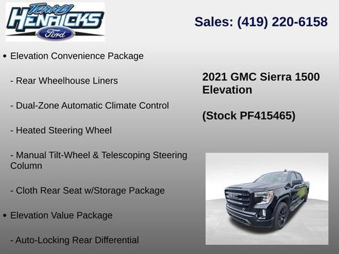 Used 2021 GMC Sierra 1500 Elevation AWD/4WD image 4