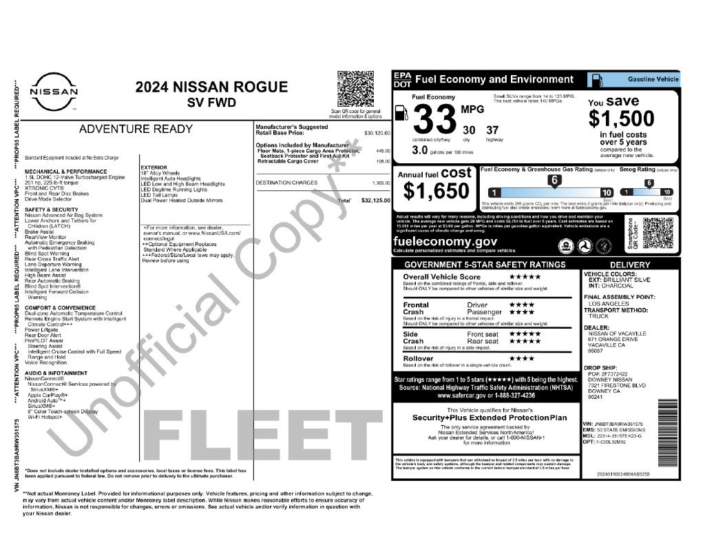 Used 2024 Nissan Rogue SV FWD image 5