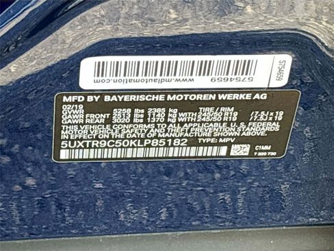 Used 2019 BMW X3 xDrive30i w/ Executive Package AWD/4WD image 32