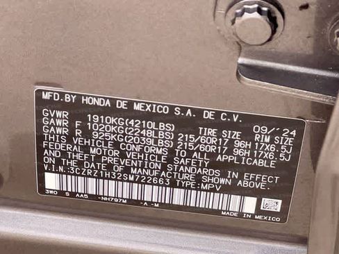 Used 2025 Honda HR-V LX image 22