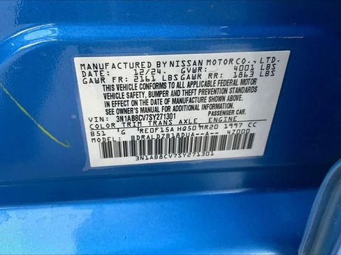 Certified 2025 Nissan Sentra SV image 32