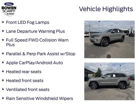 Used 2020 Jeep Grand Cherokee Trailhawk w/ Interior Metal Package AWD/4WD image 16