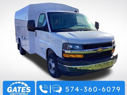 New 2025 Chevrolet Express 3500 w/ Power Convenience Package RWD image 1