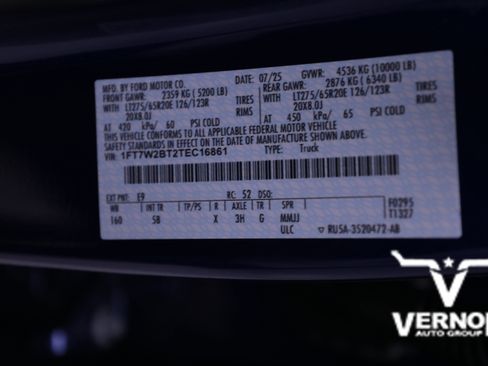 New 2026 Ford F250 Lariat w/ Black Appearance Package image 49