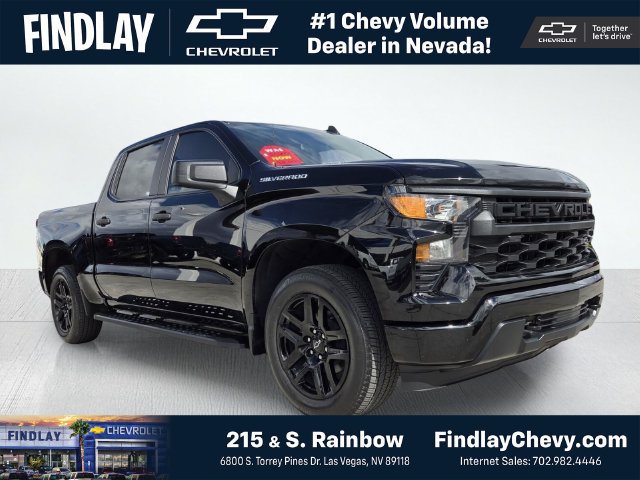 Certified 2024 Chevrolet Silverado 1500 Custom RWD image 1